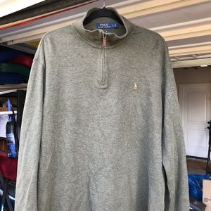 Men’s Long Sleeve Quarter-Zip Turtle Neck